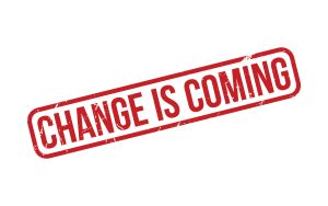 Change is Coming Change is Coming